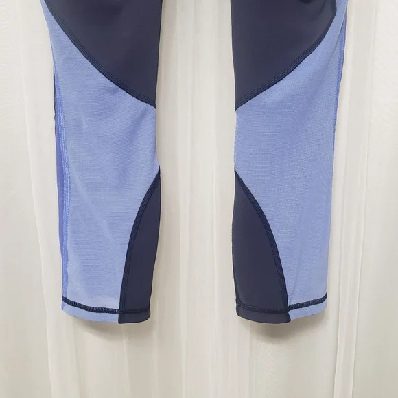Lululemon Sz 4 Mix & Mesh 21" Leggings in Midnight - Picture 9 of 16